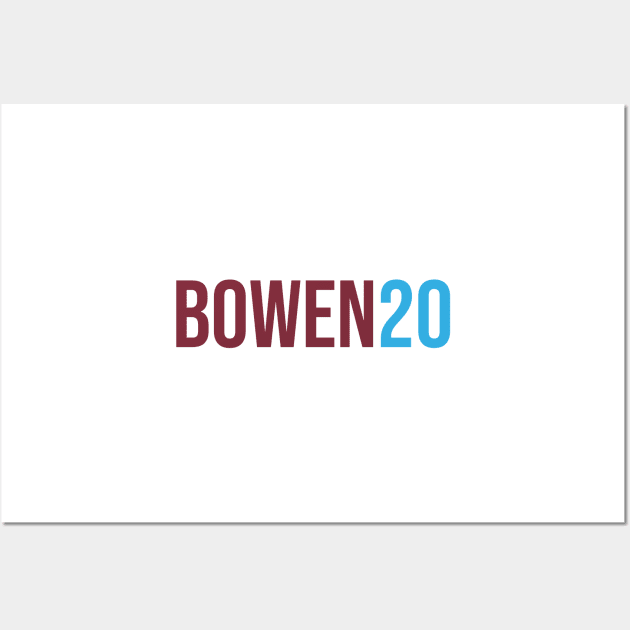 Bowen 20 - 22/23 Season Wall Art by GotchaFace